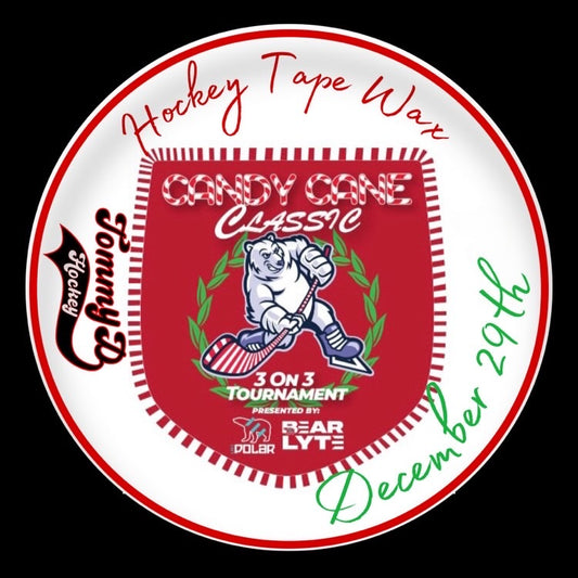 Hockey Tape Wax - Candy Cane Classic